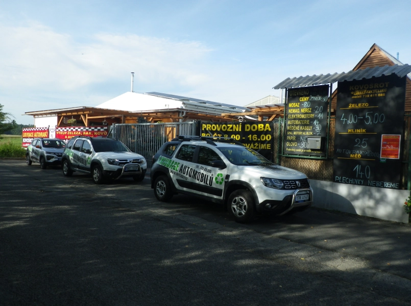 Kontejner při demolici