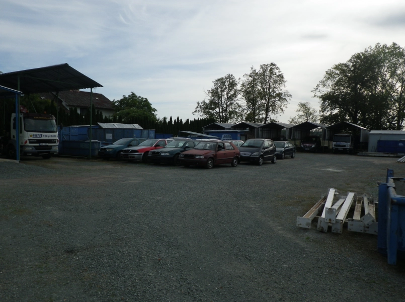 Sklad kovového odpadu